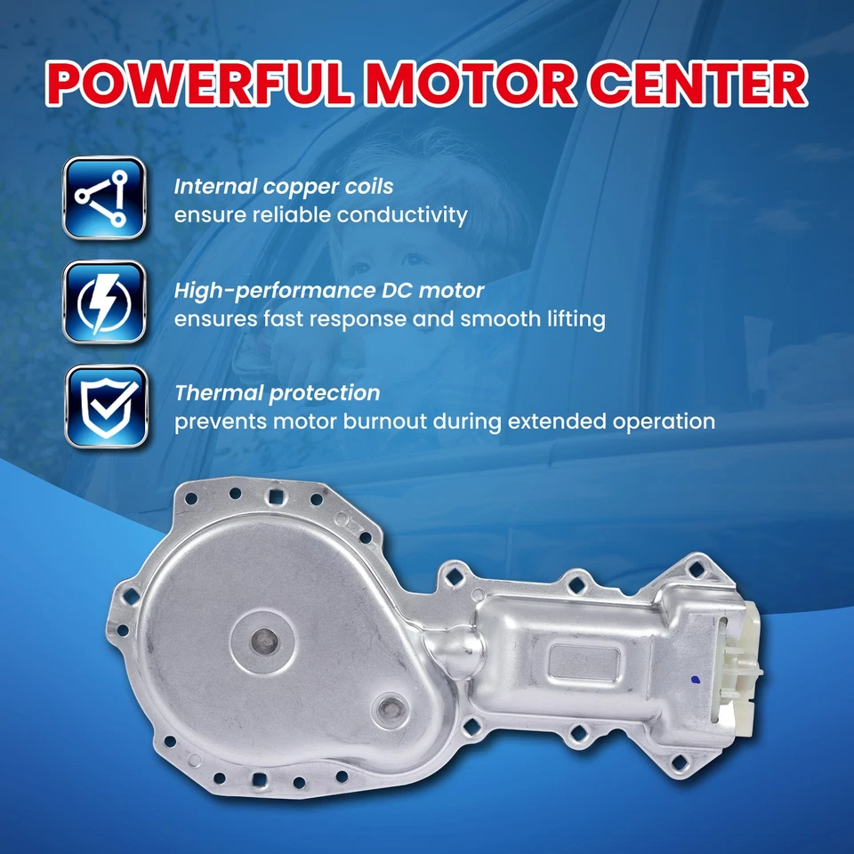 2xPower Window Motor for Pontiac Sunfire Firebird Oldsmobile Chevrolet GMC Buick - Image 3 of 4