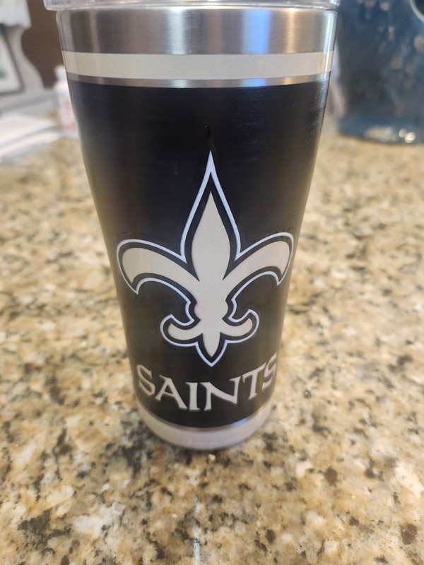  20oz Stainless Steel tumbler  NFL New Orleans Saints Tervis