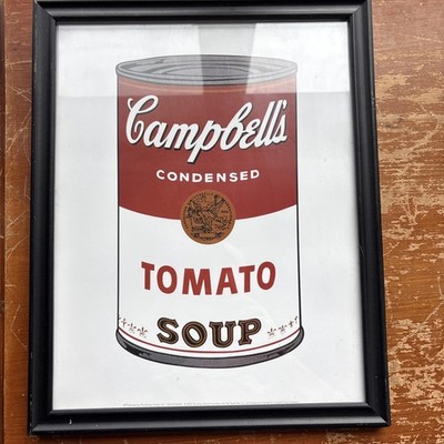 ANDY WARHOL Campbell's Tomato Soup Can Print  Warhol foundation 11x14