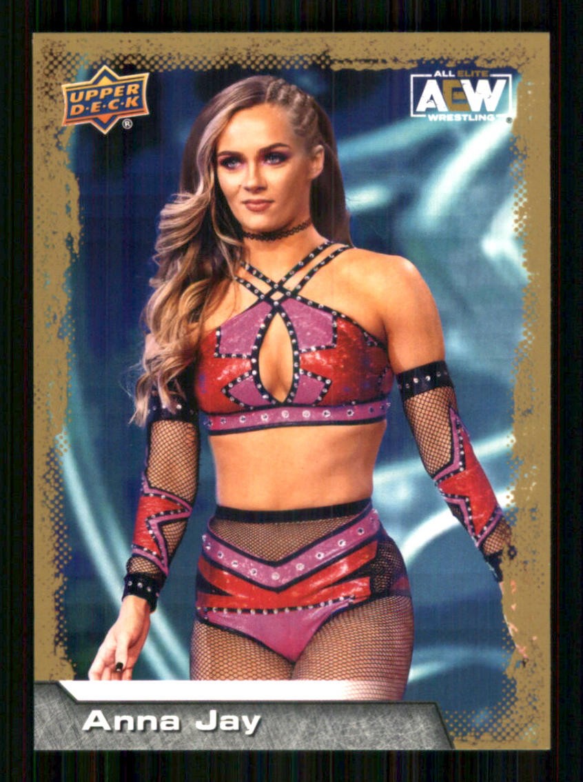 Anna Jay 2022 Upper Deck AEW #77 Gold 15128