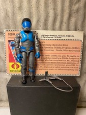 GI JOE Vintage Action Figure LAMPREYS Complete with File Card 1985