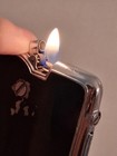 Ronson Art Metal Works Ten a Case lighter. Early model w/filler screw on back. — photo 9