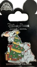 Trading Pin - Disney Disneyland Park - Dumbo X'mas Tree New Licensed