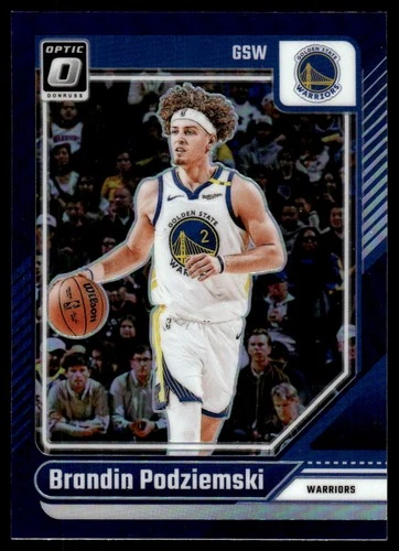 Brandin Podziemski 2024-25 Donruss Optic #36 Warriors Insert ? SEE SCAN!