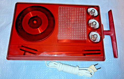 Mod Working Edge Battery Powered AM/FM Radio Record Player Has Sound Won't Spin
