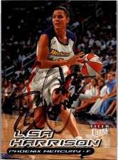 2000 -Lisa Harrison- Fleer Ultra Autograph/Signed/Auto Basketball Card #23