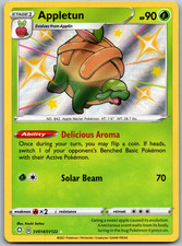 Appletun Shiny Holo Rare Shining Fates: Shiny Vault Holo SV014/SV122 NM on eBay