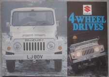 Brochure Suzuki LJ80V e LJ80 marzo 1979
