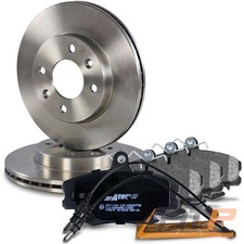 BREMSSCHEIBEN Ø238 BELÜFTET + BREMSBELÄGE VORNE FÜR RENAULT CLIO 1 1.8 1.9 2 1.5