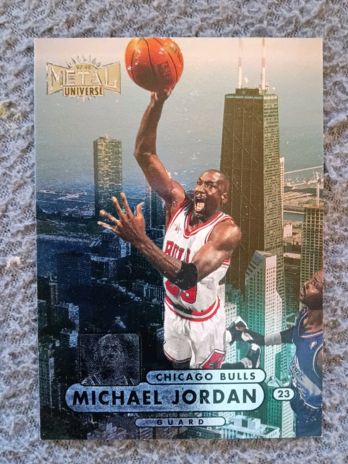 Michael Jordan 1997 Metal Universe Championship #23 Base Price 