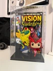 Funko Pop! Comic Cover Marvel Vision & Scarlet Witch #1 Scarlet Witch Figure w/