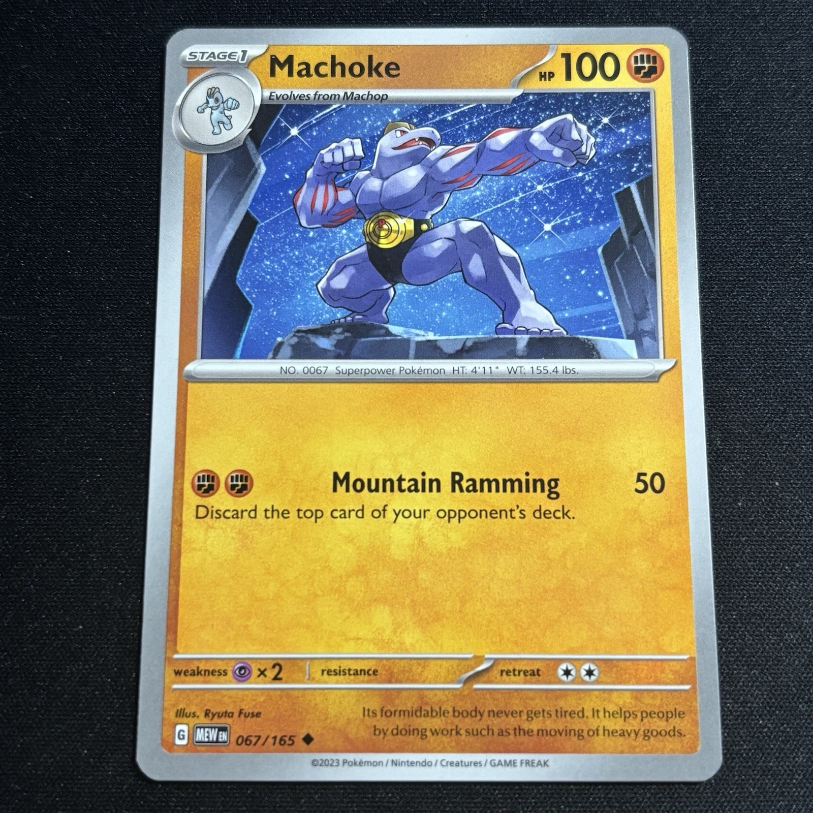 Lotto Evoluzione Machop, Machoke e Machamp - Pokémon 151 foto 4