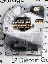 GREENLIGHT 2023 Ram 3500 Flatbed Black 1:64 Diecast Dually Drivers