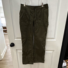 The North Face Women's Green Nylon Hiking Pants Size S