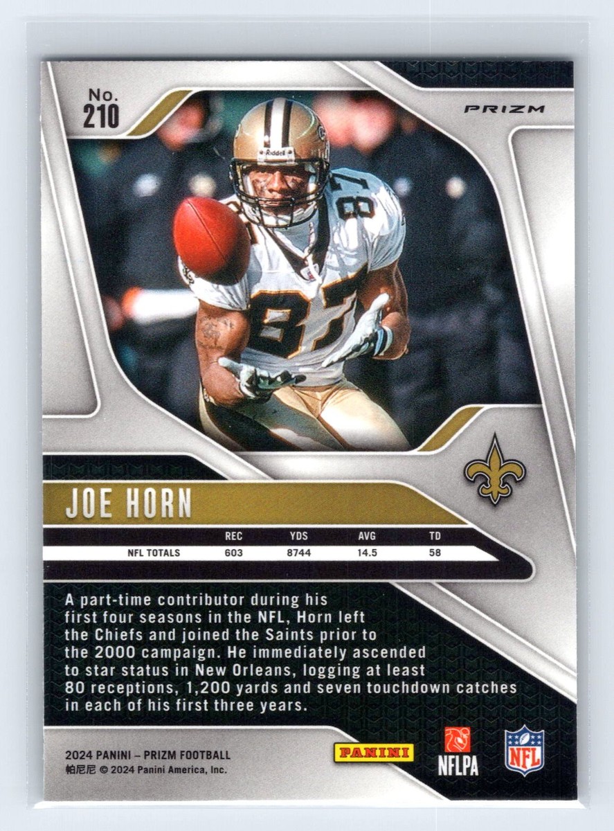 2024 Panini Prizm #210 Joe Horn Green Wave | eBay