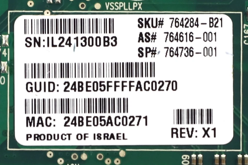 HP Dual-Port 40GbE QSFP PCIe Network Adapter HP P/N: 764736-001 Tested Working - Image 4 of 4