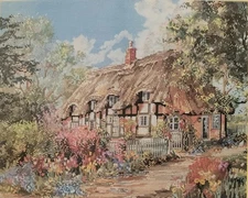 Marty Bell's Counted Cross Stitch Chart Pack #405 Pattern English Cottage
