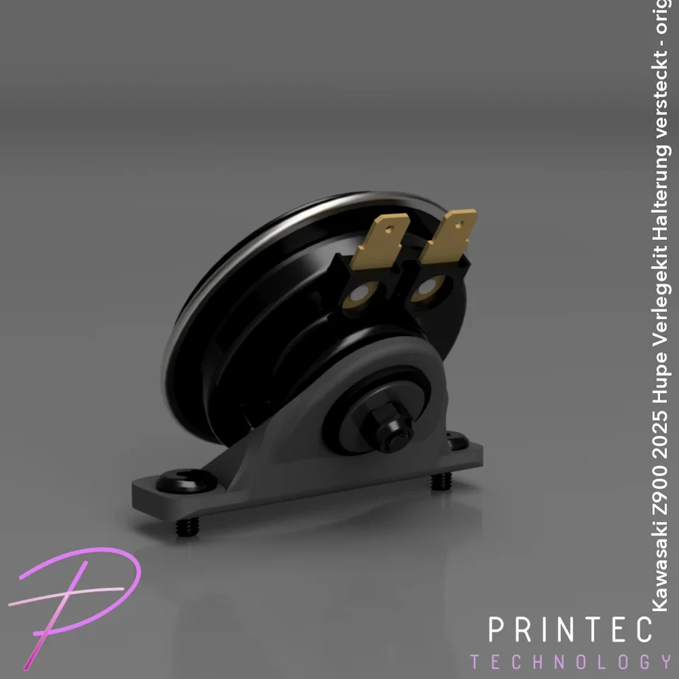 Kawasaki Z900 2025 Hupe Verlegekit Halterung versteckt - originale Hupe - Bild 4 von 4