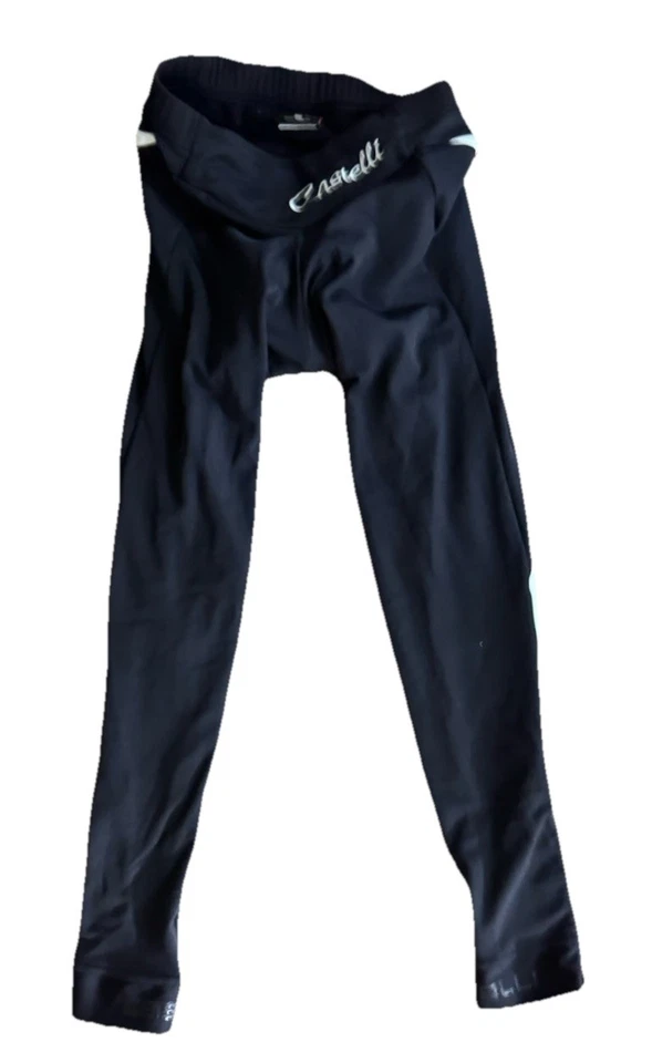 Pantalón acolchado de ciclismo Castelli para mujer talla mediana negro Foto 2 de 4