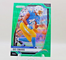 2024 Panini Prizm - Gus Edwards #158 Green Wave Prizm