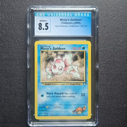 Misty's Goldeen (Unlimited) graded CGC 8.5 for sale on eBay
