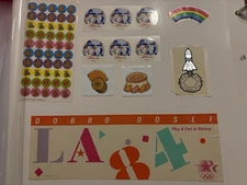Vintage Sticker Set Lot