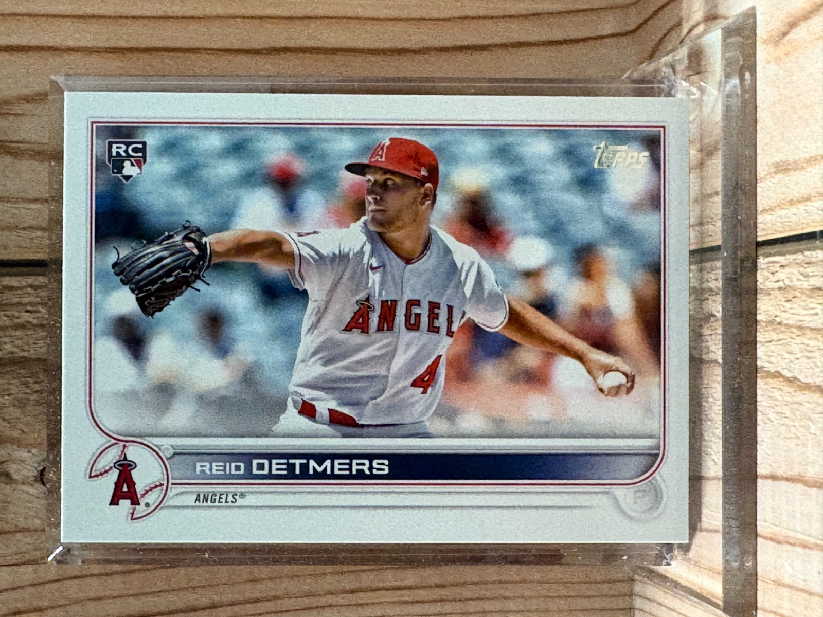 Reid Detmers 2022 Topps #201 Los Angeles Angels