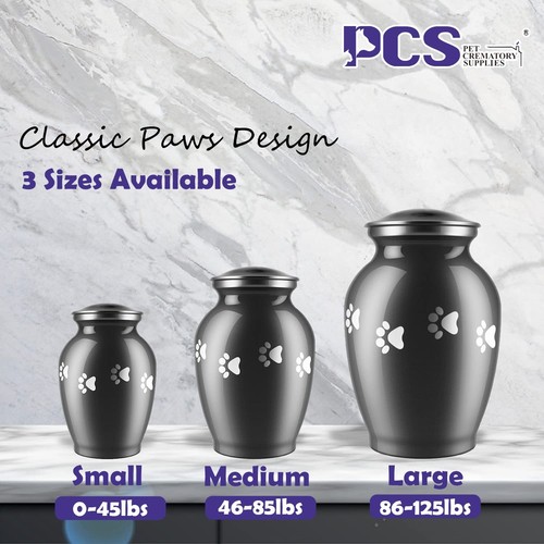 PCS Pet Memorial Cremation Urns for Dogs and Cats Ashes, Dog Keepsake Urns fo... - Picture 5 of 6