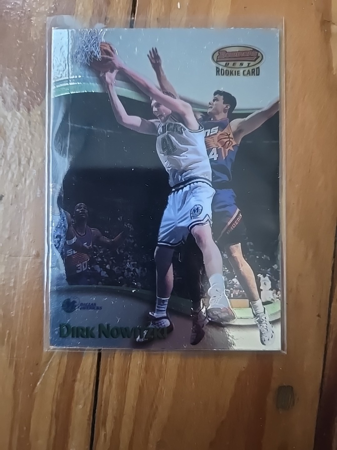 Dirk Nowitzki Rookie 1998-99 Bowman's Best #109 RC Mavericks, NBA HOF