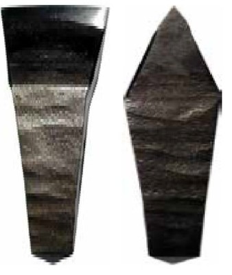 Milani geschmiedeter Spaltambos (Hardie) für Mosaikhammer