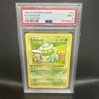Bulbasaur 44/102 Pokemon TCG 1999 Base Set Shadowless 1st Edition - PSA 9 MINT