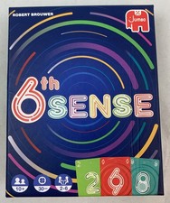 6th Sense Jumbo Card Game Robert Brouwer Family Board Game