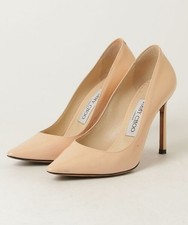 Jimmy Choo Pumps Pointed Toe Beige Women's Size EU35/US5