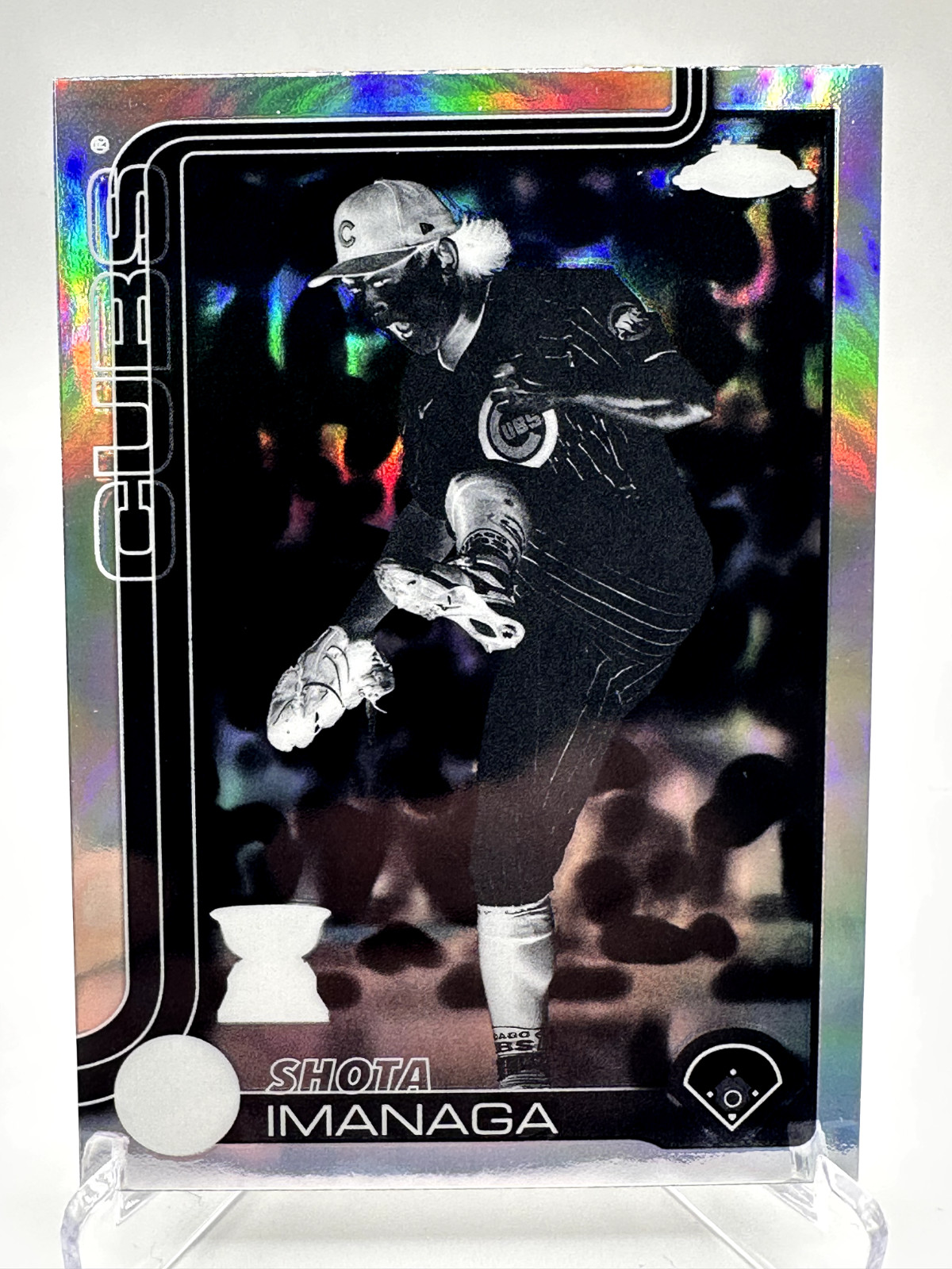 Shota Imanaga Negative Refractor #149 2025 Topps Chrome CHICAGO CUBS