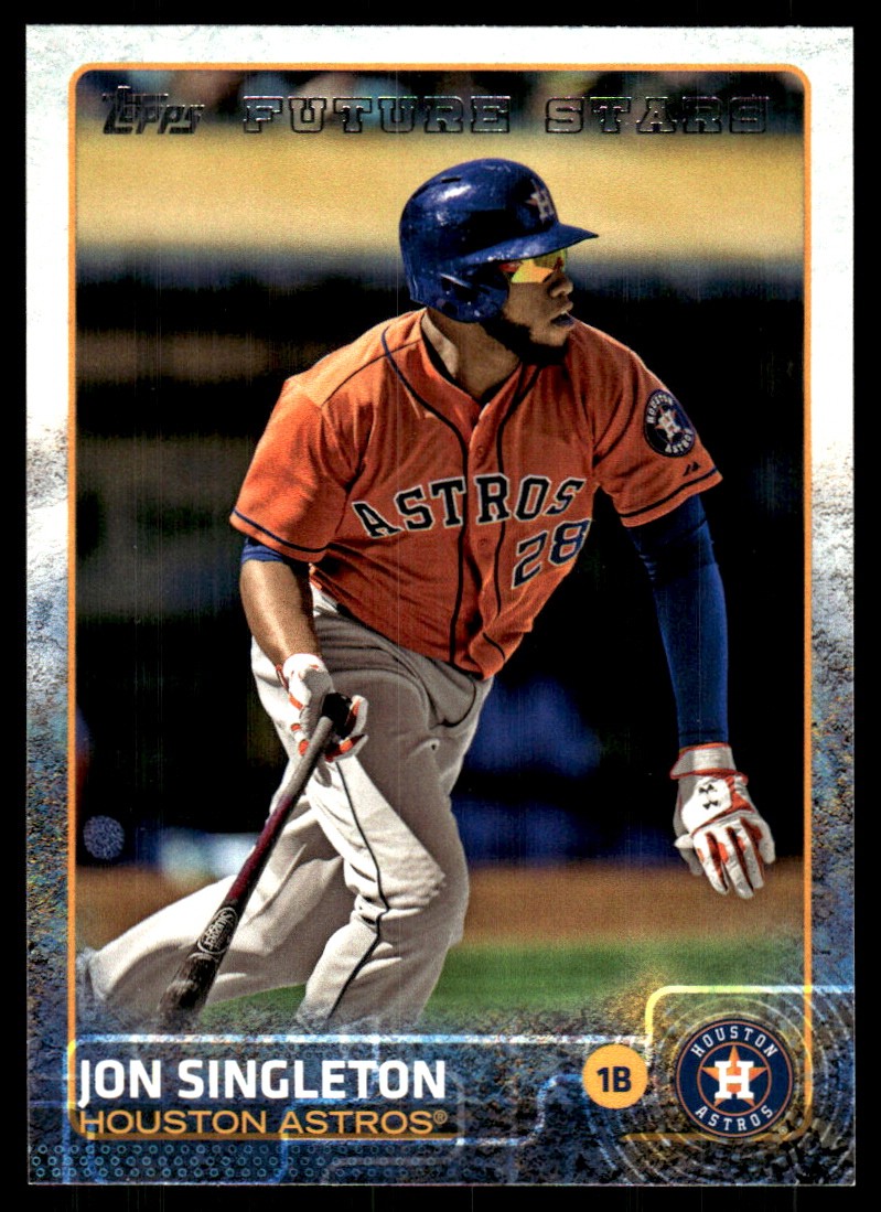 Jon Singleton 2015 Topps #358 Houston Astros MLB READ FREE SHIPPING AutographDen