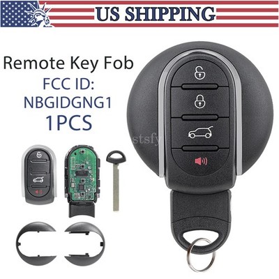 For 2014 2015 2016 2017 2018 Mini Cooper Smart Remote Proxy Car Key Fob 4 Button