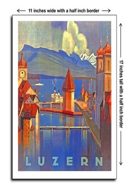 1928 Luzern - 11x17 Poster