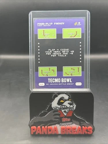 2026 Bo Jackson Battle Arena Tecmo Four-Flip Frenzy Short Print Play #PL21