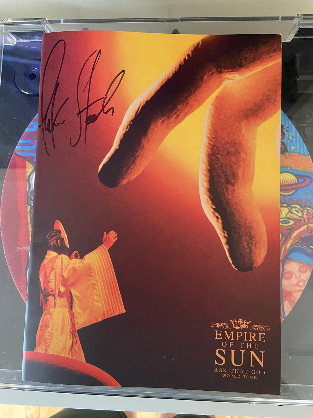 Ask That God Signed Poster