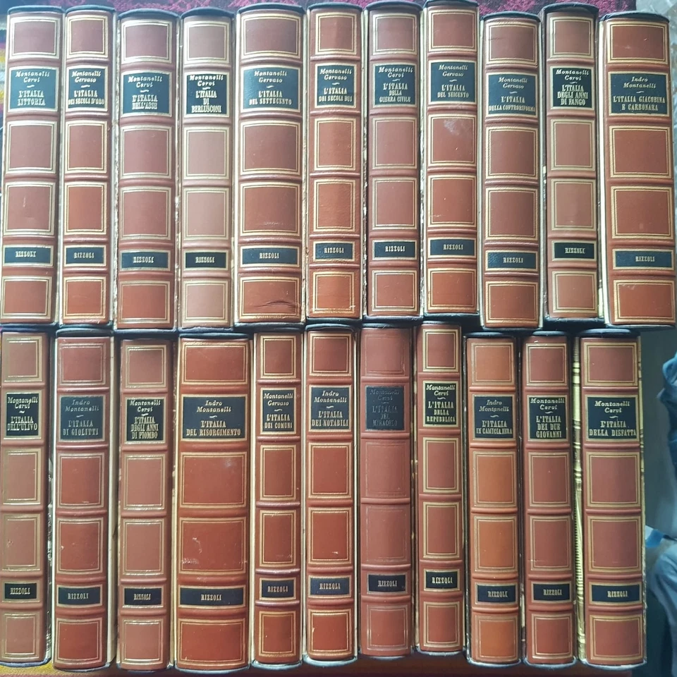 22 Libri della serie "Storia d'Italia" di Indro Montanelli - Immagine 2 di 2