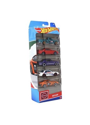 Hot Wheels Nissan 5er Pack 2022 - Datsun 620, Fairlady Z, Silvia, Skyline GT-R