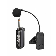 Micro de Saxophone sans Fil Rechargeable Micro sans Fil avec Pince Flexible