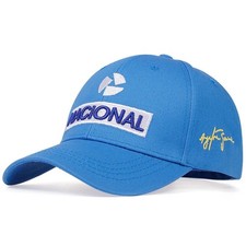 New Ayrton Senna Racer Fashion Embroidery Cap Outdoor Sun Protection Team Baseba