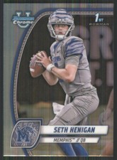 2024 Bowman Chrome University #162 Seth Henigan Memphis Tigers 48296