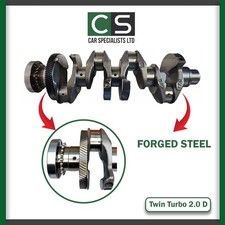 LAND ROVER JAGUAR 204DTA 2.0 DIESEL INGENIUM TWIN TURBO ENGINE FORGED CRANKSHAFT