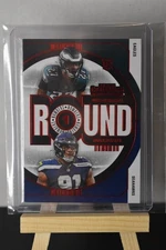 2024 CONTENDERS QUINYON MITCHELL/BYRON MURPHY II ROUND 1 ROOKIE CARD RED