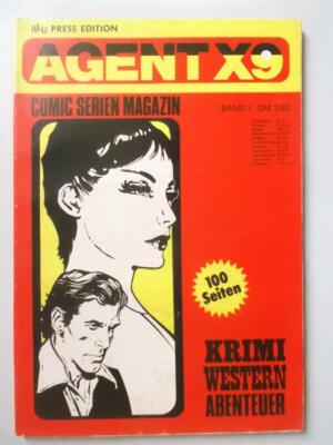 Agent X 9 Comic Bd. 1 Illu Press Verlag 1976