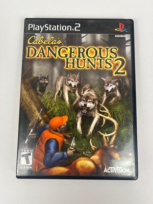 Cabela s Dangerous Hunts 2 Ps2 - CIB ( Sony PlayStation 2 )