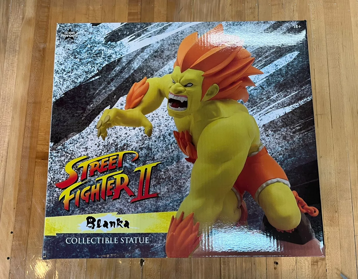  ICON HEROES Street Fighter 2: Blanka Polystone Statue : Toys &  Games