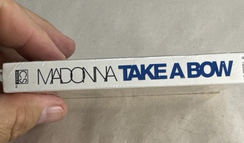 MADONNA TAKE A BOW SEALED CASSETTE TAPE K7 SINGLE LIMITED EDITION PROMO HYPE - Picture 4 of 5